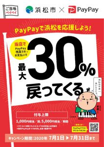 浜松市PayPayキャンペーン