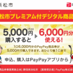 浜松市プレミアム付デジタル商品券